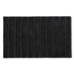 Koupelnová předložka Megan 100% bavlna černá 120x70x1,6cm