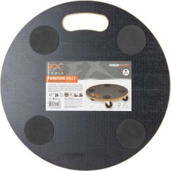 Cărucior de transport fibră de lemn diametru 38 cm