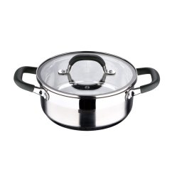 Kastról s pokrievkou nerez MIDNIGHT 20 cm 2,3 litra