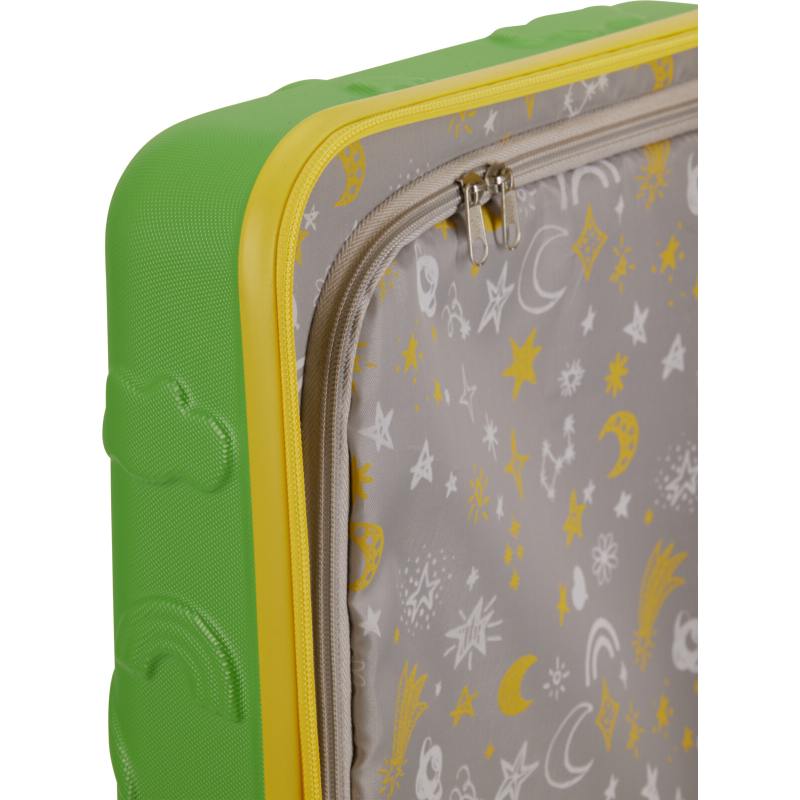 Dětský cestovní kufr 28 litrů DINO zelená