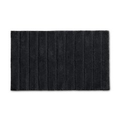 Koupelnová předložka Megan 100% bavlna černá 80x50x1,6cm
