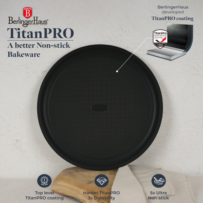 Pánev na pizzu s titanovým povrchem 36 cm Dep Sea Collection