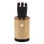 Sada nožů se stojanem BAMBOO 6 ks nerez Black Rose Collection