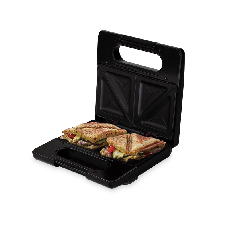 Sendvičovač 3 v 1 s nepřilnavým povrchem 780 W Matte Black Collection