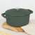 Pekáč liatinový s pokrievkou 24 cm Matte Green Collection