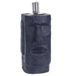 MOAI lámpara de aceite 31 cm negro