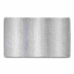 Alfombrilla de baño Ombre 100x60 cm poliéster gris