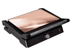 Kontaktný gril s nepriľnavým povrchom 2000 W Rosegold Metallic Line