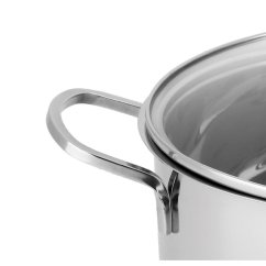 Caserolă cu capac, oțel inoxidabil 36 cm / 30 l TRIER