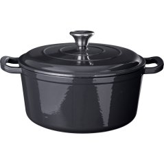 Pekáč litina 26 cm šedá