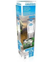 Solárne LED svietidlo záhradné s pohybovým senzorom 39 cm nerez