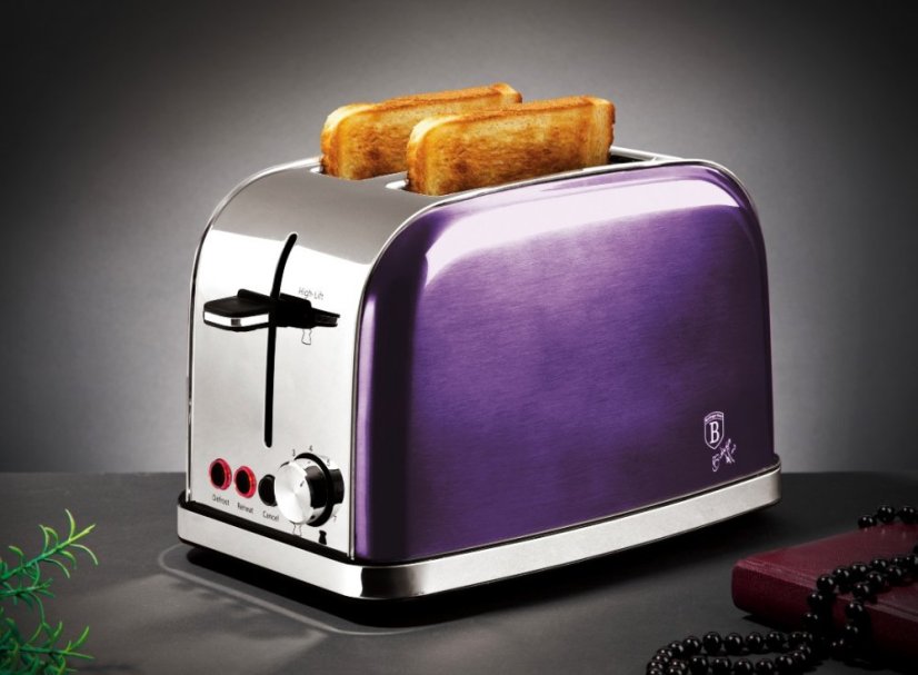 Topinkovač nerez Purple Metallic Line
