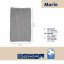 Koupelnová předložka MARIE 70% recyklovaný PES/30% bavlna světle šedá 60x100x2 cm