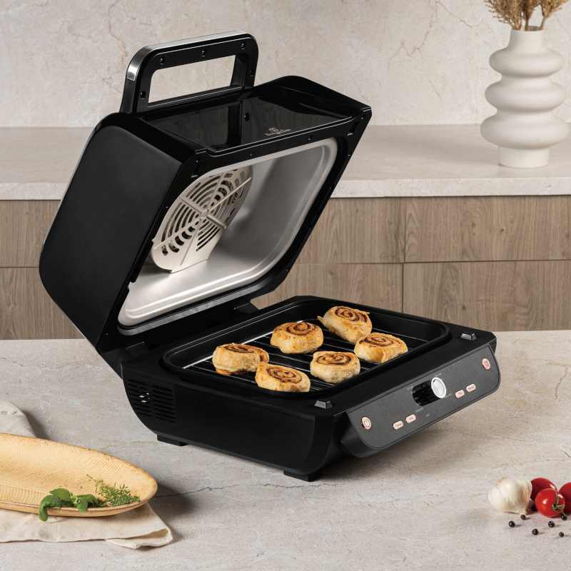 Horkovzdušná multifunkční trouba 12 v 1 Black Rose Collection