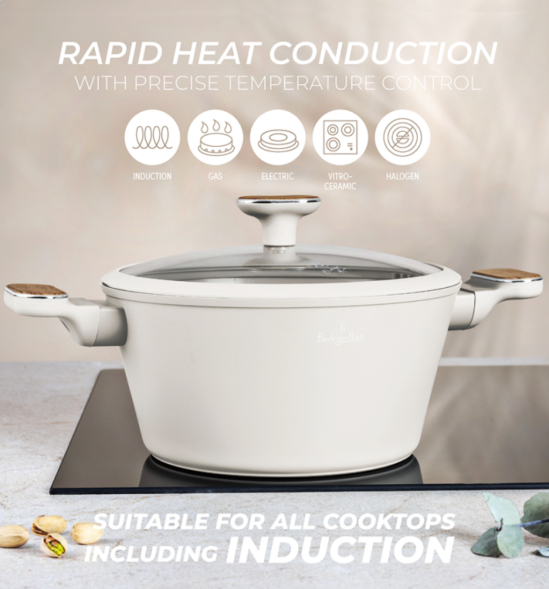 Sada nádobí s titanovým povrchem 15 ks Sahara Nordic Collection