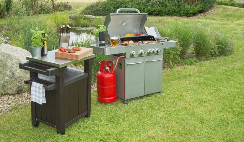 Plynový gril G21 Argentina BBQ Premium line, 5 hořáků + zdarma redukční ventil