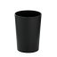 Cupa MARTA plastic negru H 11cm / L 8cm