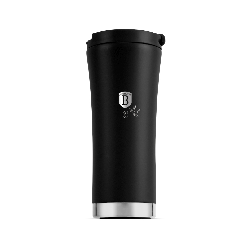 Cană termos din oțel inoxidabil cu pereți dubli 0,5 l Colecția Matte Black