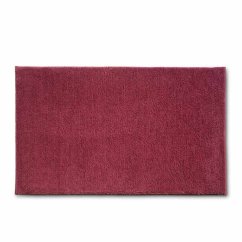 Koupelnová předložka Maja 100% polyester malinovo červená 120x70x1,5cm