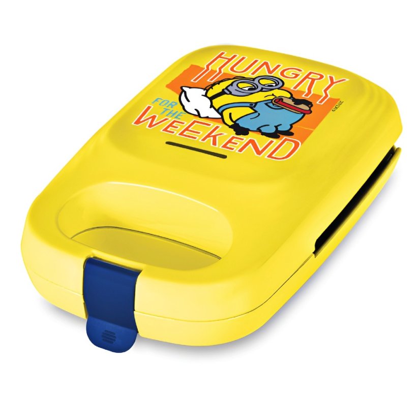 Aparat electric de preparat sandvișuri de 600 W din colecția MINIONII