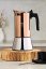 Konvice na espresso 9 šálků Rosegold Metallic Line