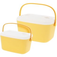 Chladící box sada 2 ks POLAR žlutá