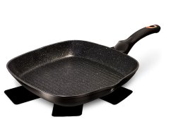 Pánev grilovací s mramorovým povrchem 28 cm Black Rose Collection