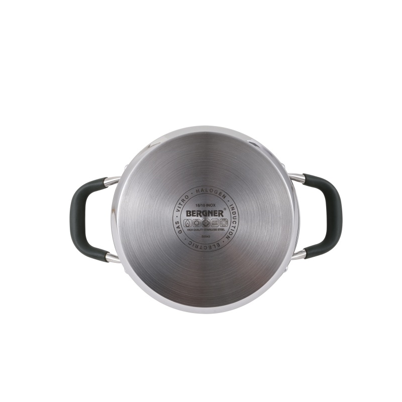 Caserola inox cu capac MIDNIGHT 20 cm 2,3 litri