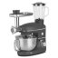 Kuchyňský robot s mlýnkem a mixérem 1500 W Antracit Collection Kuchyňský robot s mlýnkem a mixérem 1500 W Antracit Collection