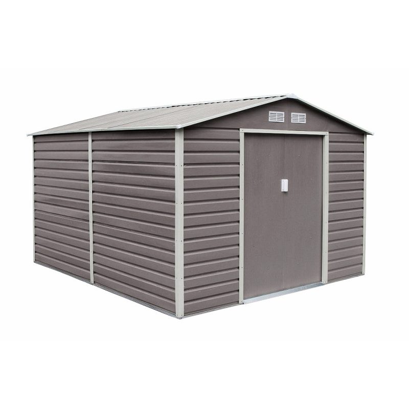 Casuta de gradina G21 GAH 884 - 277 x 319 cm, gri