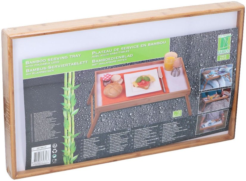 Bandeja de servicio para cama plegable