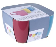 Hrnek sada 4 ks kamenina 340 ml Hrnek sada 4 ks kamenina 340 ml