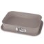 Forma na tortu hranatá s titánovým povrchom 39x27 cm Taupe Collection