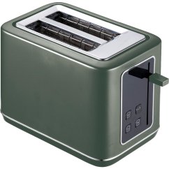 Prăjitor de pâine digital din oțel inoxidabil, Colecția Verde Mat