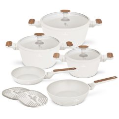 Sada nádobí s titanovým povrchem 10 ks Sahara Nordic Collection