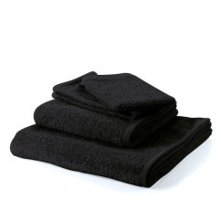 Prosop LADESSA 100% bumbac negru 50x100 cm