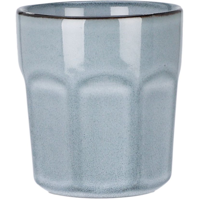 Jídelní sada 16 ks kamenina modrá