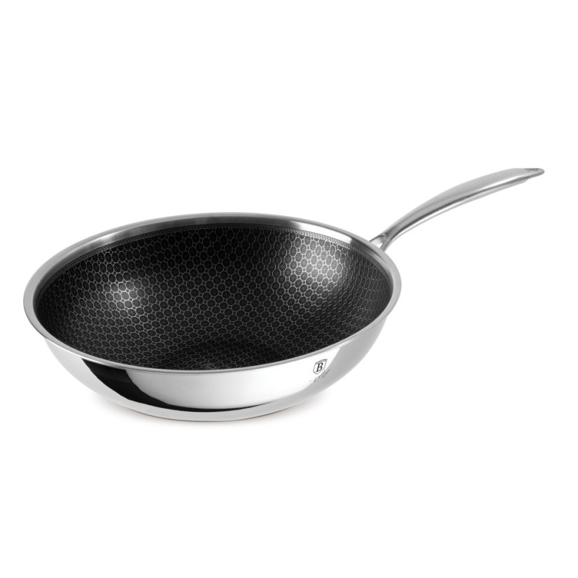 Pánev WOK nerez s nepřilnavým povrchem 30 cm Eternal Collection