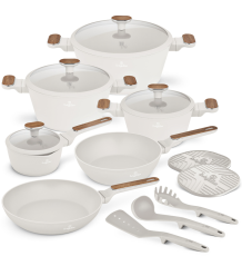 Sada nádobí s titanovým povrchem 15 ks Sahara Nordic Collection