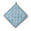 Chňapka čtvercová SVEA 100% bavlna modrá