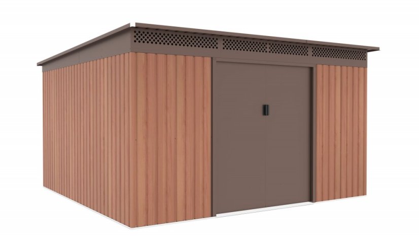 Casuta de gradina G21 GRAH 1132 - 340 x 333 cm, maro