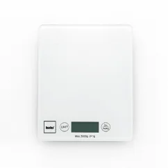 Balanza de cocina digital 5 kg PINTA blanca