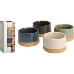 Set de 4 boluri pentru gustări 9,5 x 5,5 cm