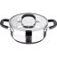 Caserola inox cu capac MIDNIGHT 20 cm 2,3 litri