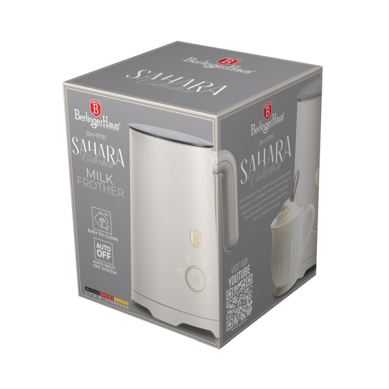 Napěňovač mléka elektrický 4 v 1 Sahara Collection