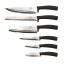 Sada nožů nerez 6 ks Black Silver Collection