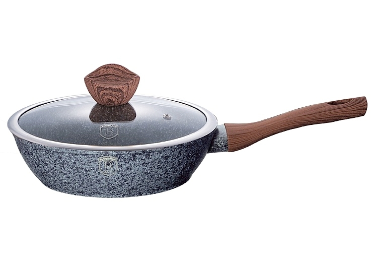 Pánev hluboká s mramorovým povrchem a poklicí 24 cm Forest Line