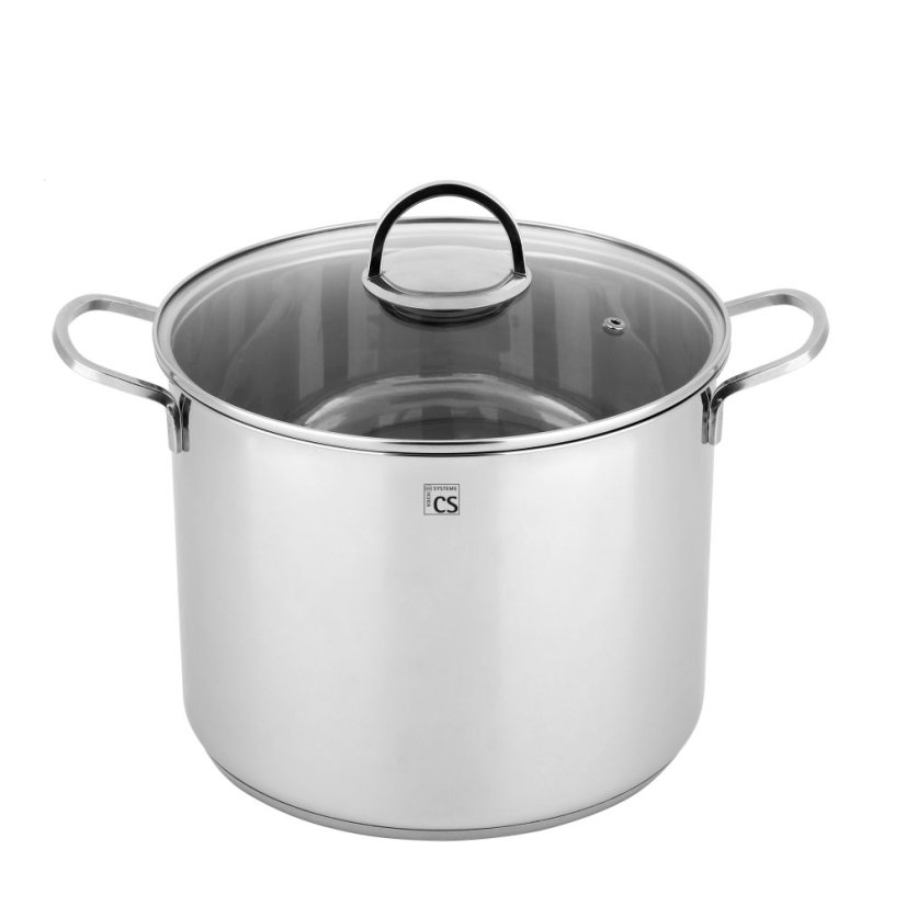 Hrniec s pokrievkou nerez 24 cm TRIER