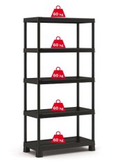 Regál Keter Plus Shelf Tribac/5