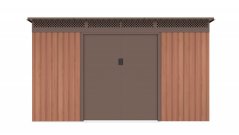 Zahradní domek G21 GRAH 1132 - 340 x 333 cm, hnědý Zahradní domek G21 GRAH 1132 - 340 x 333 cm, hnědý